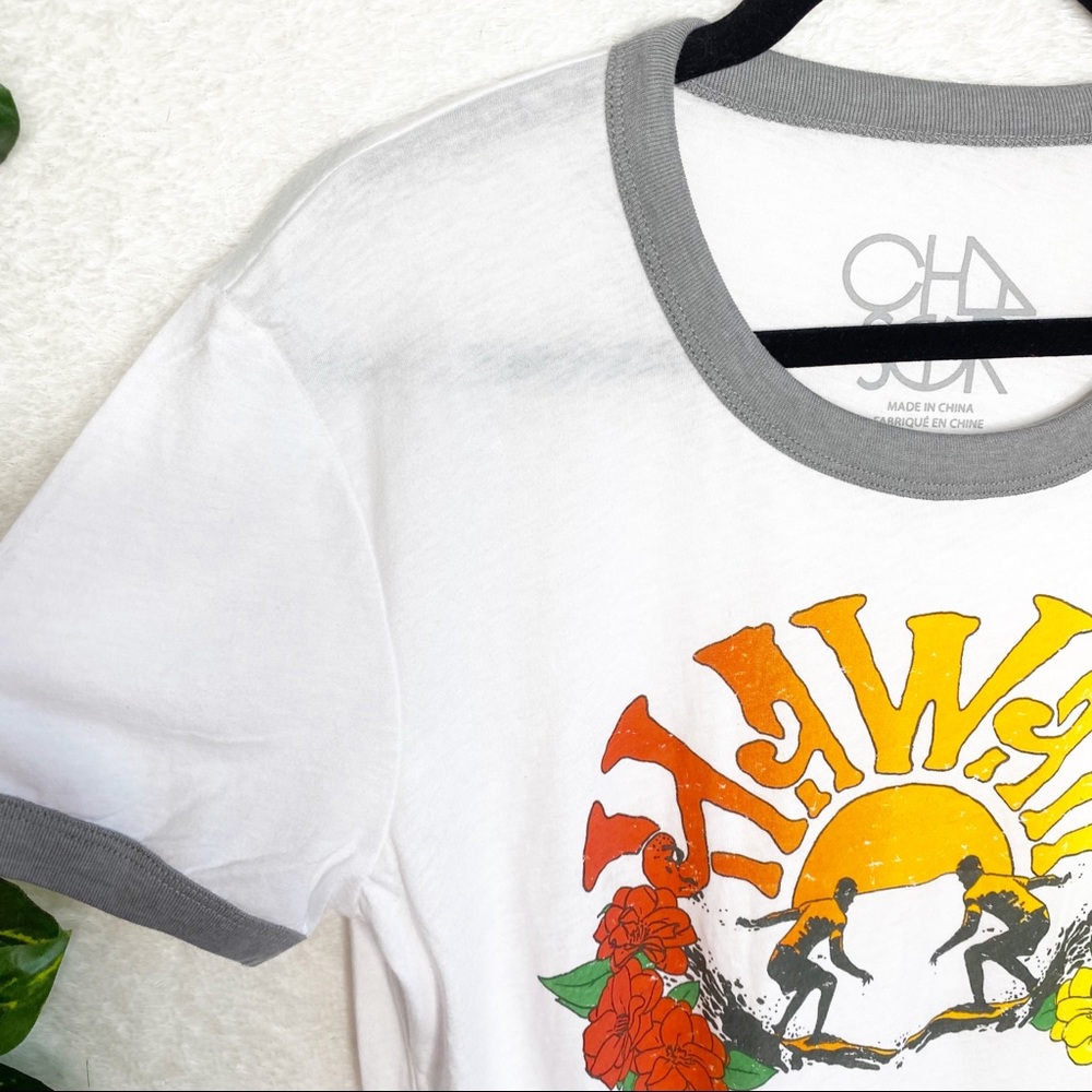 {Chaser} Hawaii Ringer Surfer Tee - Picture 5 of 6
